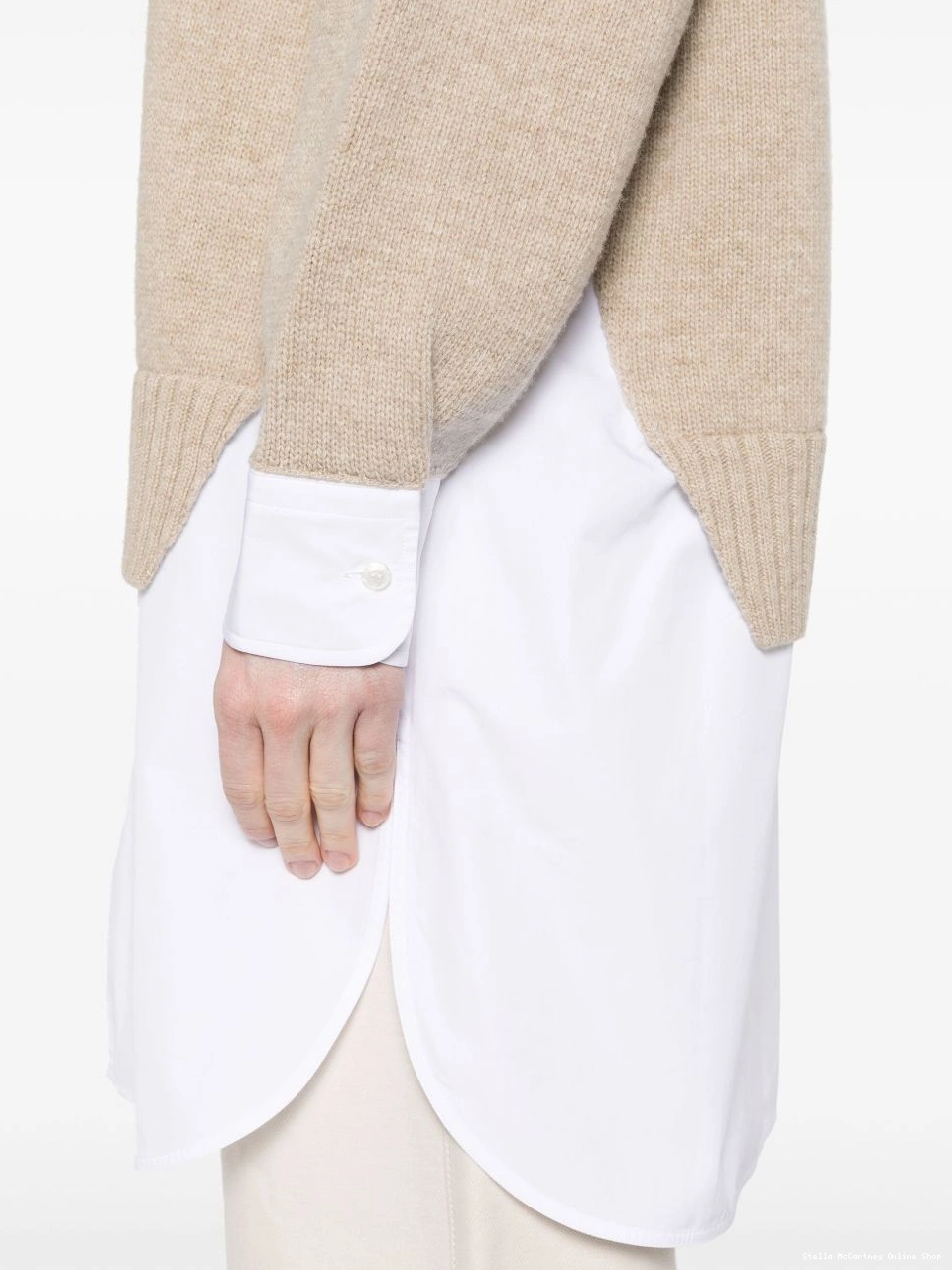 Cheap Women Stella McCartney layered-effect jumper 0822